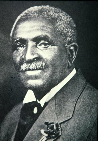 George Washington Carver (1864-1943) (zdjęcie czarno-białe) autorstwa Photographer American