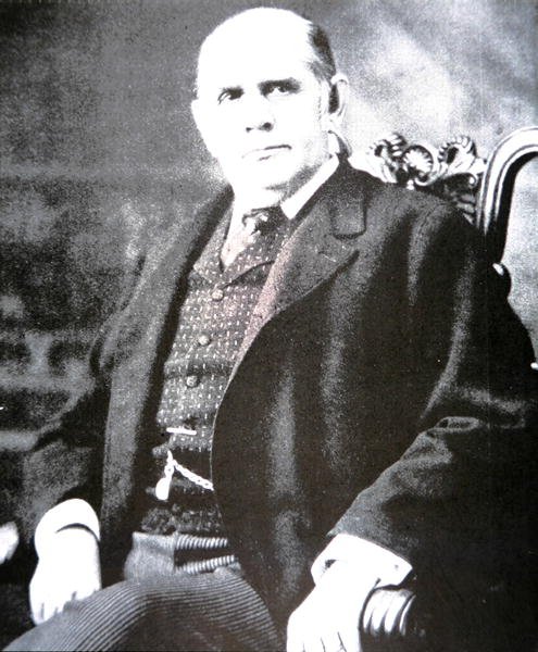 Mark Hanna (1837-1904) (zdjęcie czarno-białe) autorstwa Photographer American