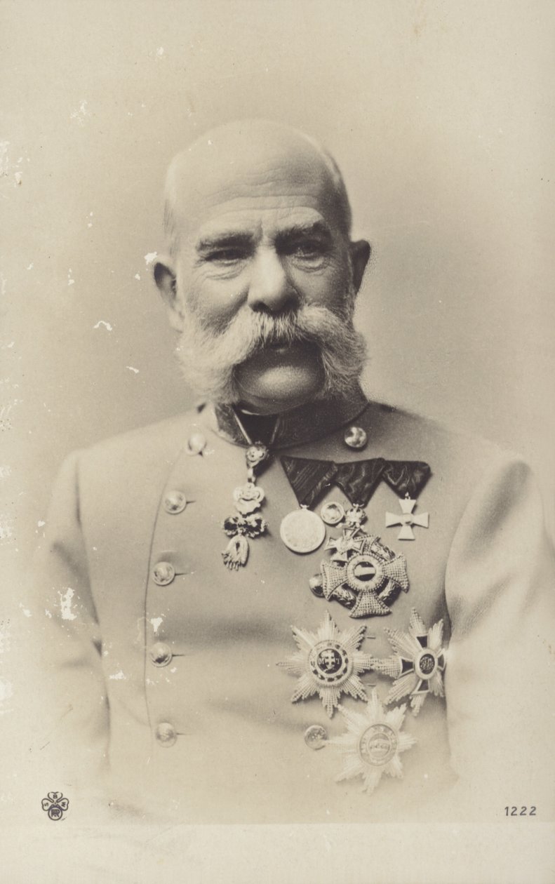 Franciszek Józef I (zdjęcie czarno-białe) autorstwa Photographer Austrian