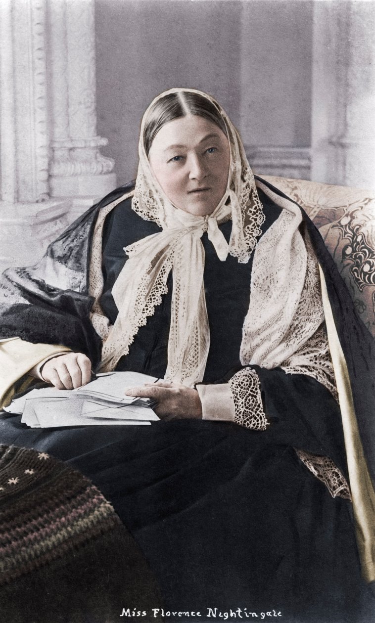 Florence Nightingale (zdjęcie) autorstwa Photographer English