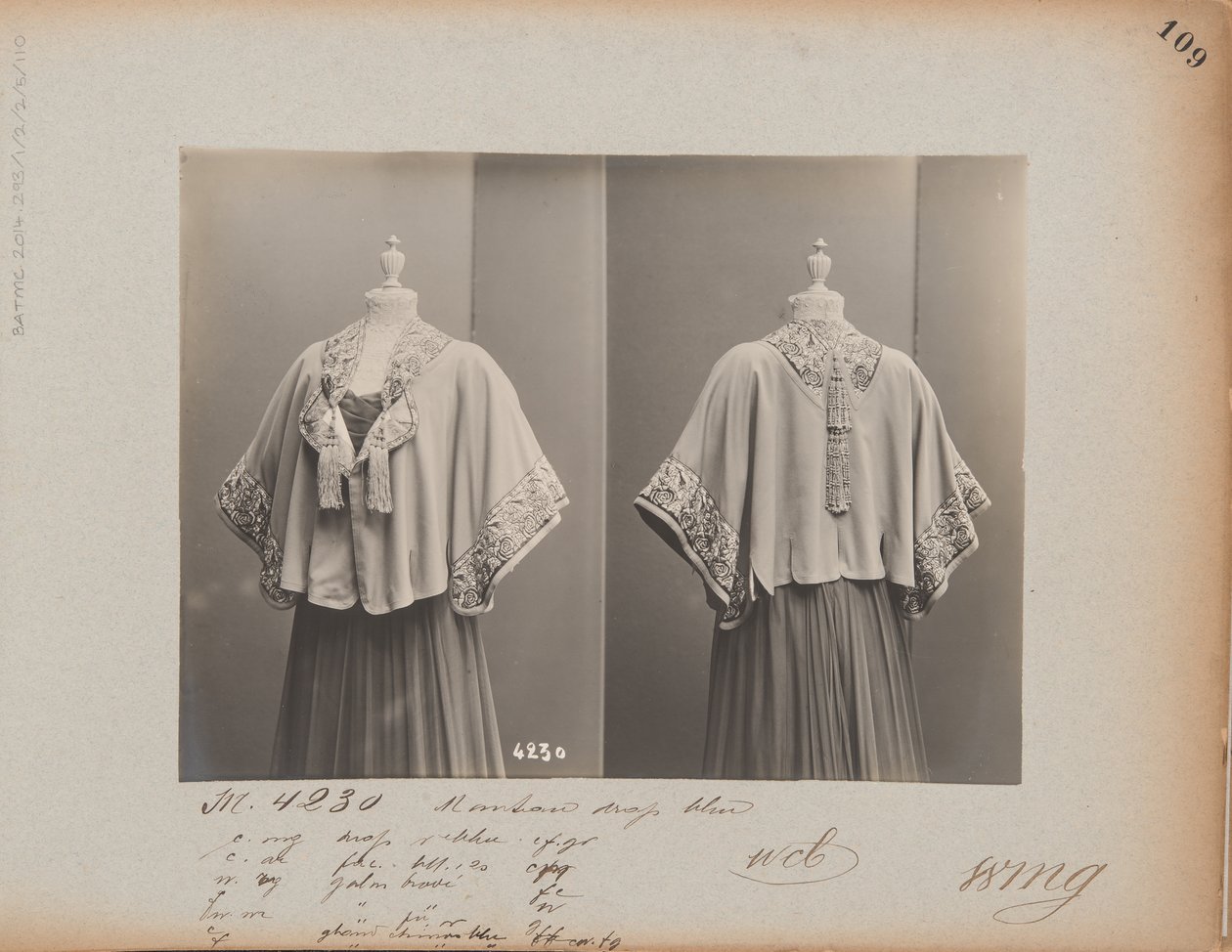 Strona albumu: House of Worth, Cape autorstwa Photographer French