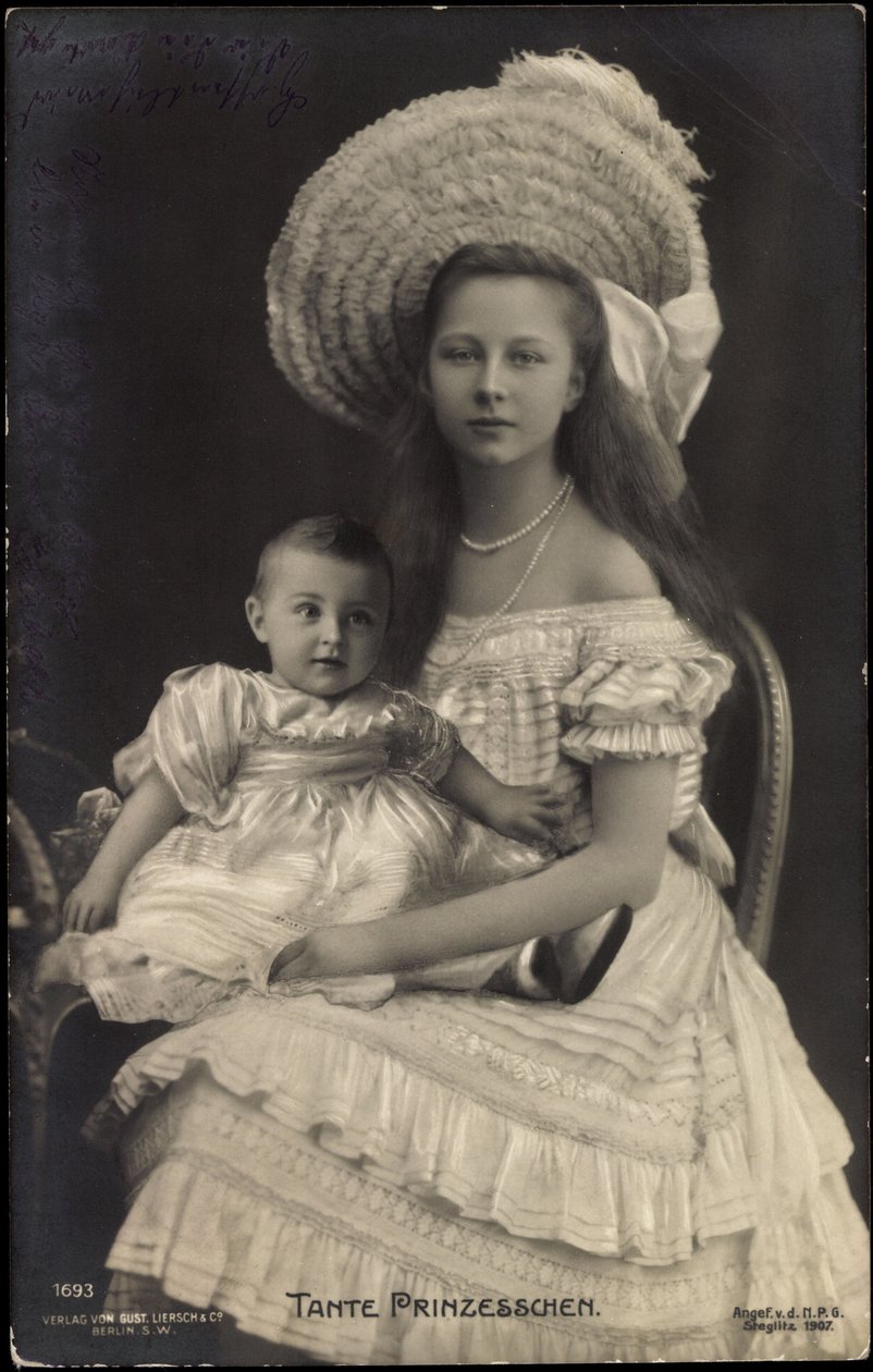 Ciotka księżniczka Wiktoria Luiza, Liersch 1693 autorstwa Photographer German