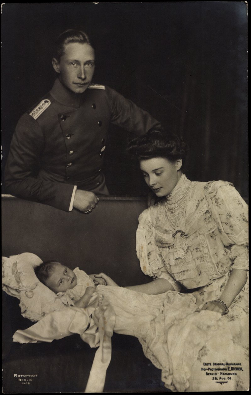 Para książęca, Friedrich Wilhelm, Cecilie, RPH 1418 autorstwa Photographer German
