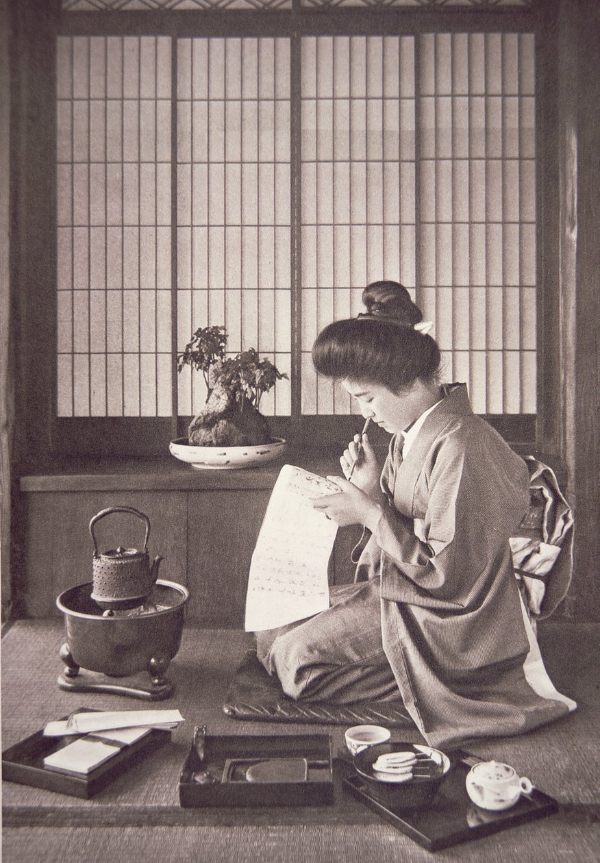 Pisanie japońskiej kobiety autorstwa Photographer Japanese