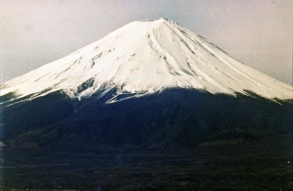 Góra Fuji widziana z jeziora Kawaguchi (zdjęcie) autorstwa Photographer Japanese
