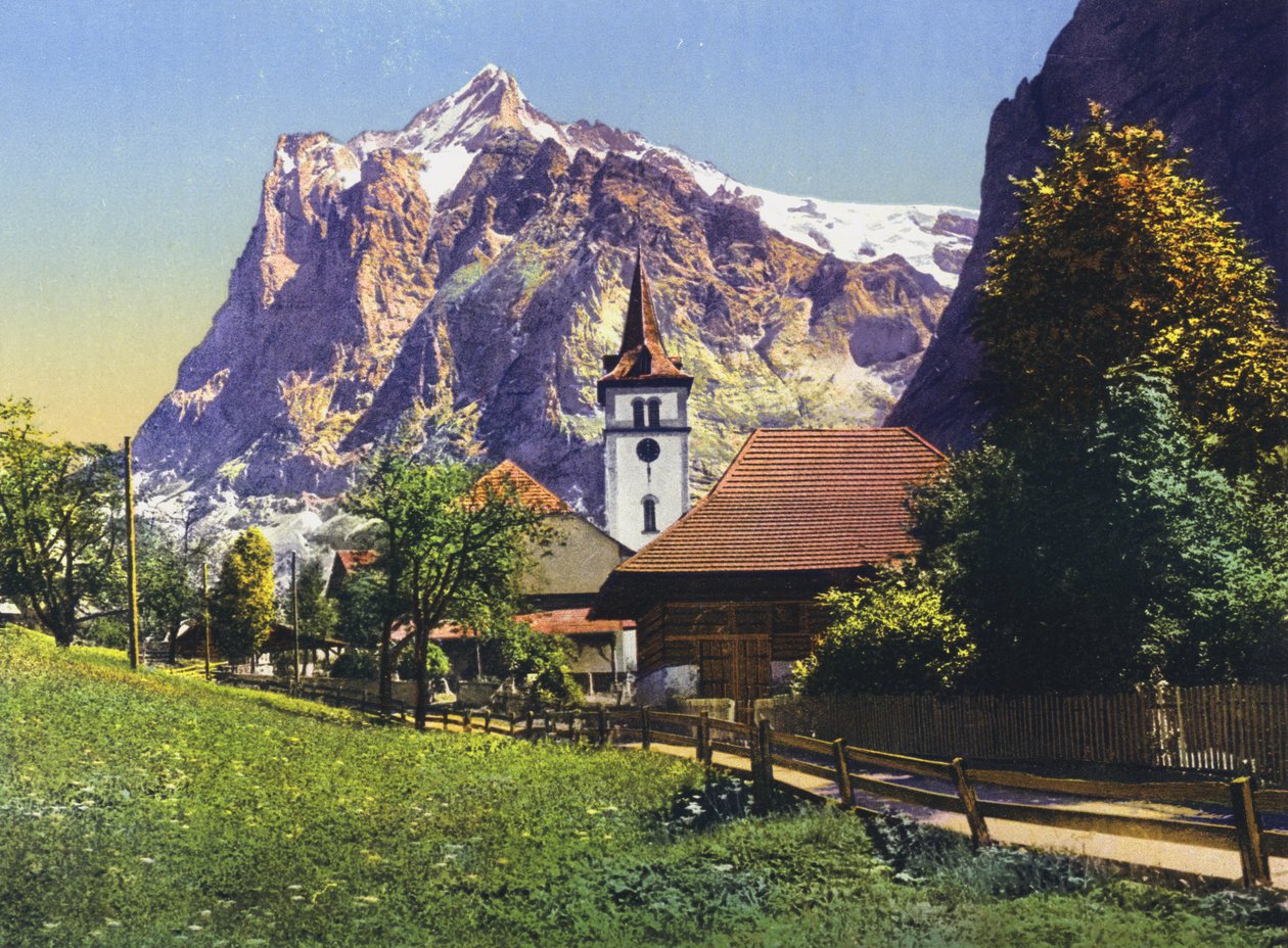 Grindelwald, Wetterhorn (zdjęcie) autorstwa Photographer Swiss