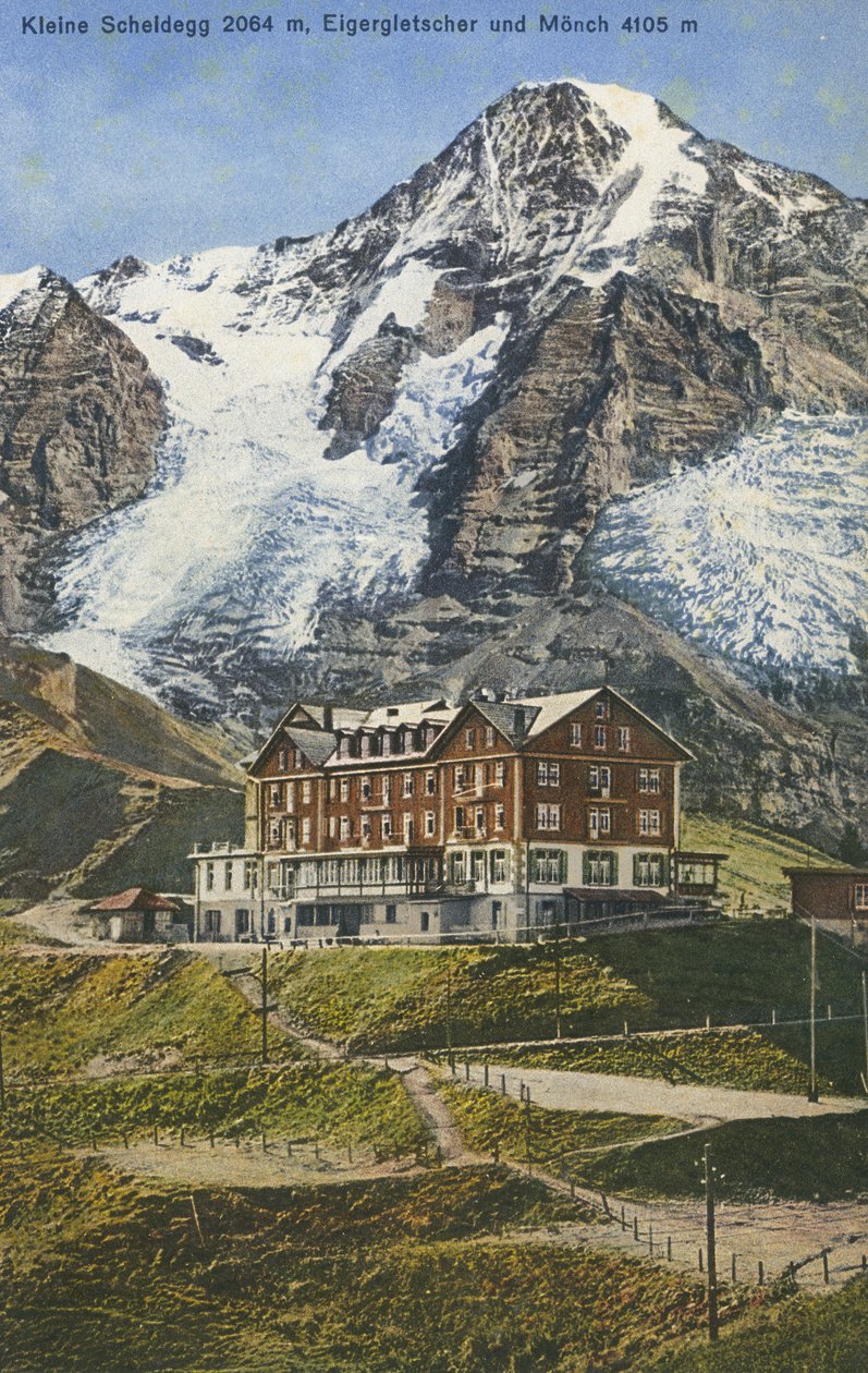 Kleine Scheidegg, Szwajcaria (zdjęcie kolorowe) autorstwa Photographer Swiss