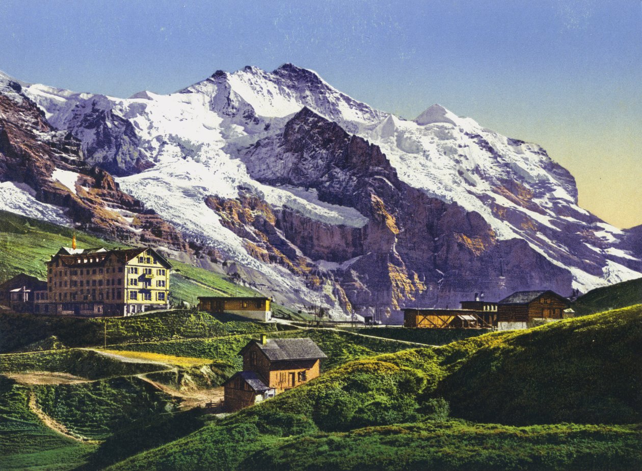 Kleine Scheidegg i Jungfrau (zdjęcie) autorstwa Photographer Swiss