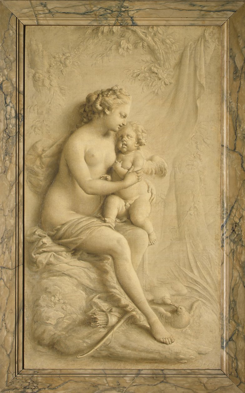 Wenus i Kupidyn autorstwa Piat Joseph Sauvage