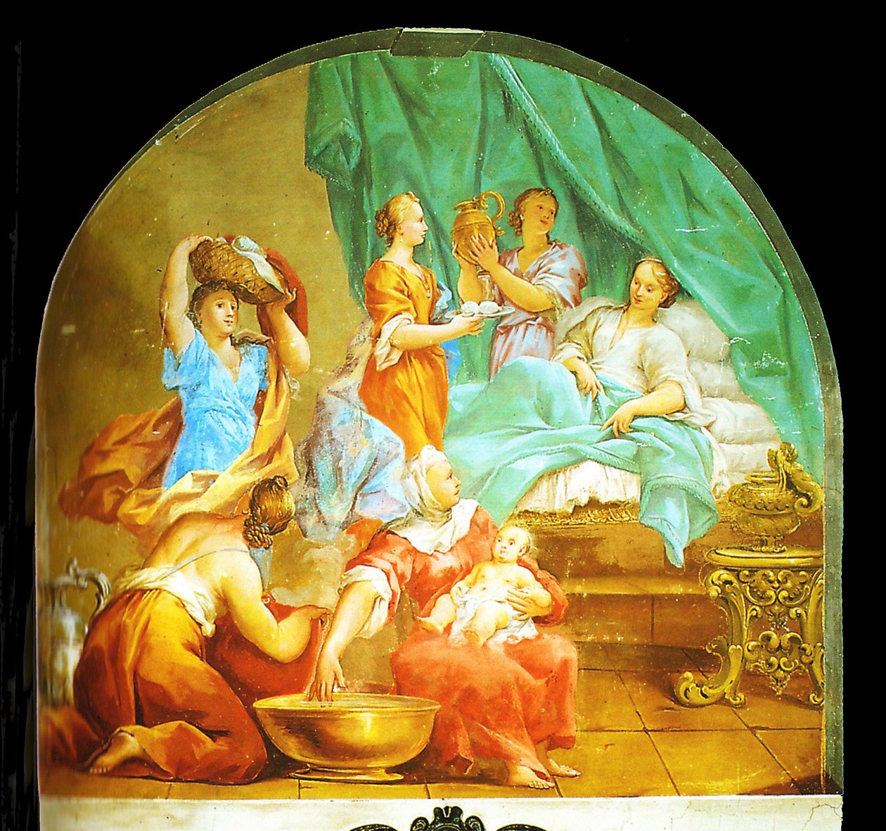 Narodziny Maryi autorstwa Pier Dandini