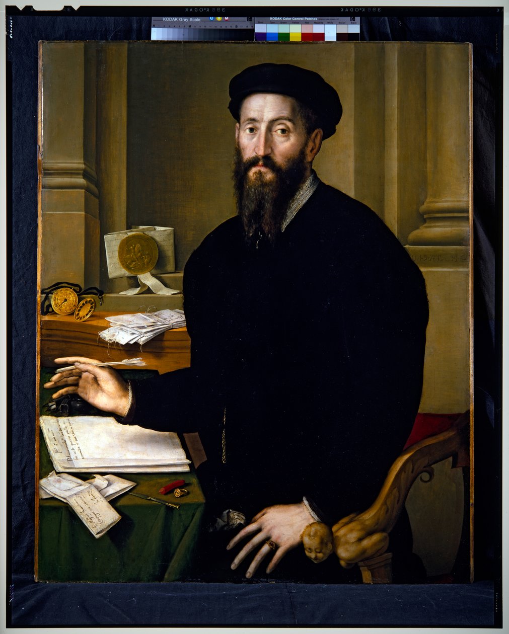 Portret Bartolomeo Compagniego autorstwa Pier Francesco Foschi