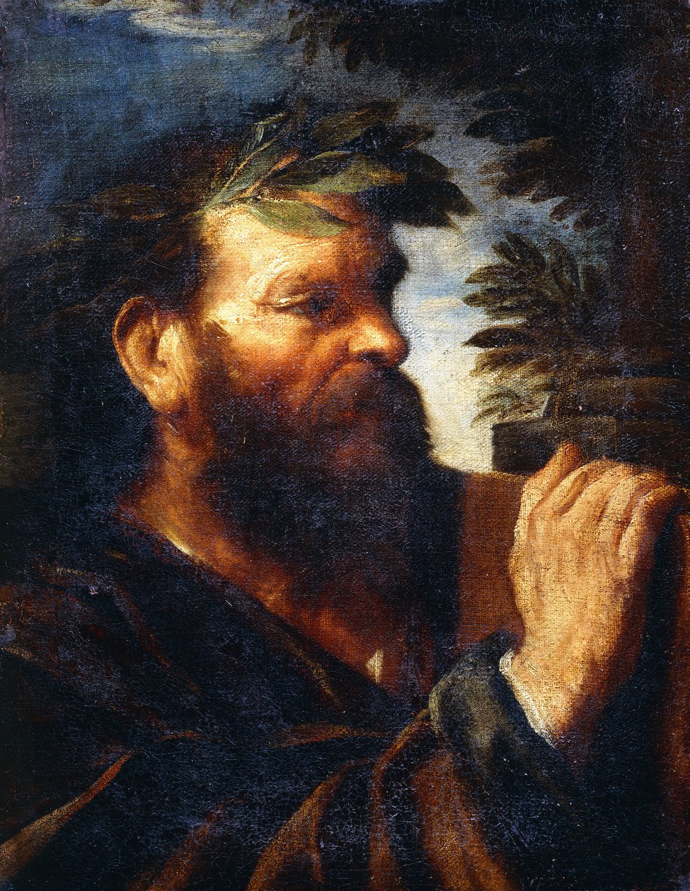 Głowa mędrca, autorstwa Pier Francesco Mola