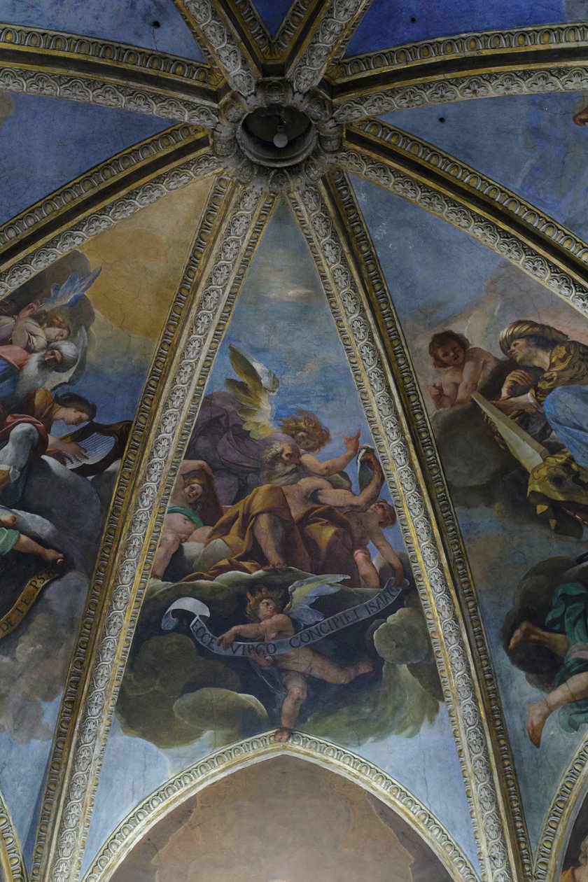 Fresk przedstawiający proroka Izajasza, ok. 1626 r. (fresk) autorstwa Pier Francesco Morazzone