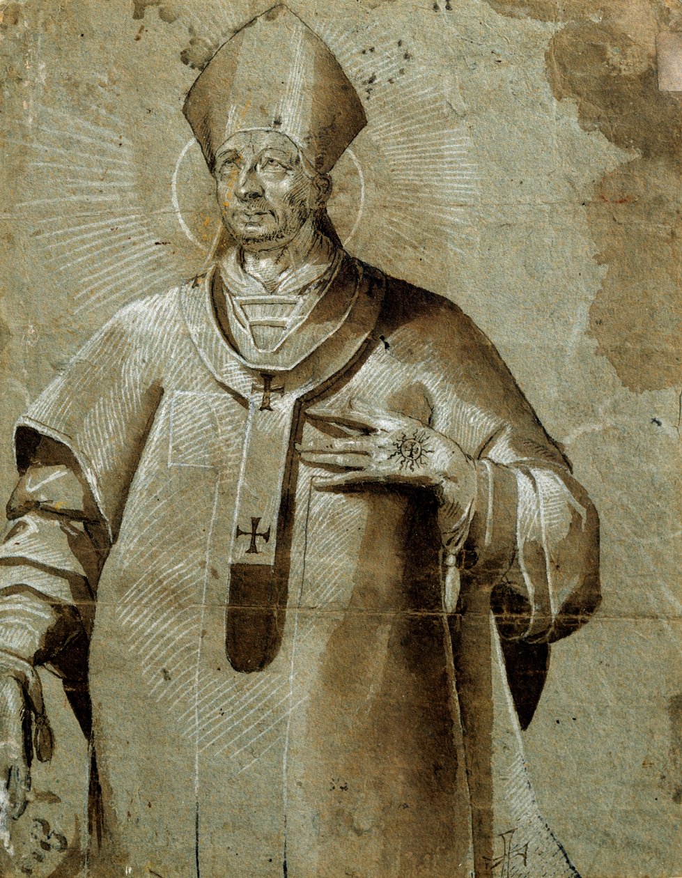 Święty Karol Boromeusz (Carlo Borromeo autorstwa Pier Francesco Morazzone