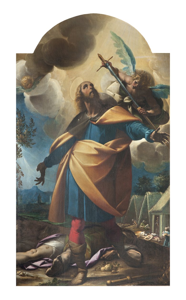 Święty Karol, 1617 r. autorstwa Pier Francesco Morazzone