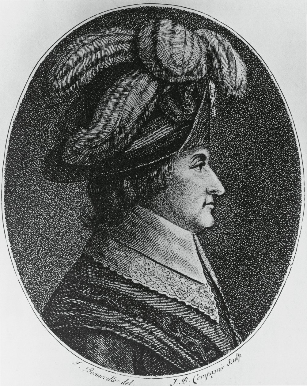Portret Lazare Nicolas Marguerite, Comte Carnot (1753-1823), francuski generał, polityk, inżynier i matematyk, grawer autorstwa Blaise Nicolas Le Sueur