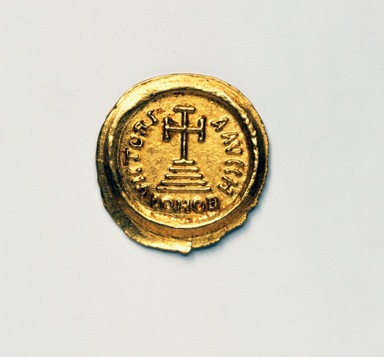 Solidus cesarza bizantyjskiego Herakliusza, monety bizantyjskie, VII wne autorstwa Blaise Nicolas Le Sueur
