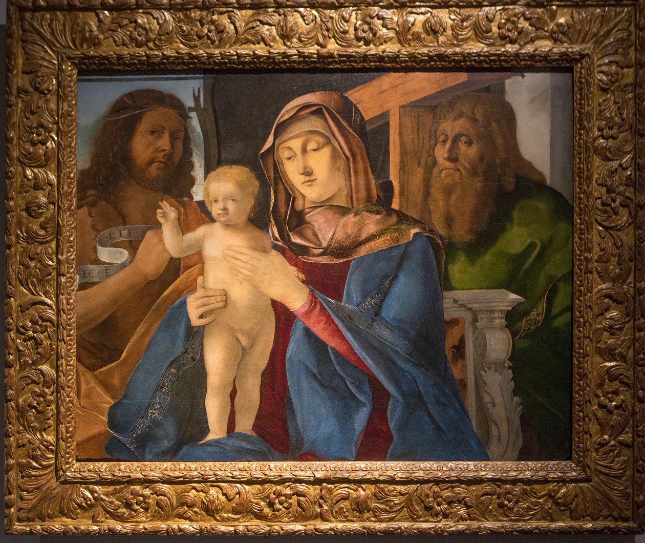 Madonna z Dzieciątkiem i św. Janem Chrzcicielem i św. Andrzejem autorstwa Pier Maria Pennacchi