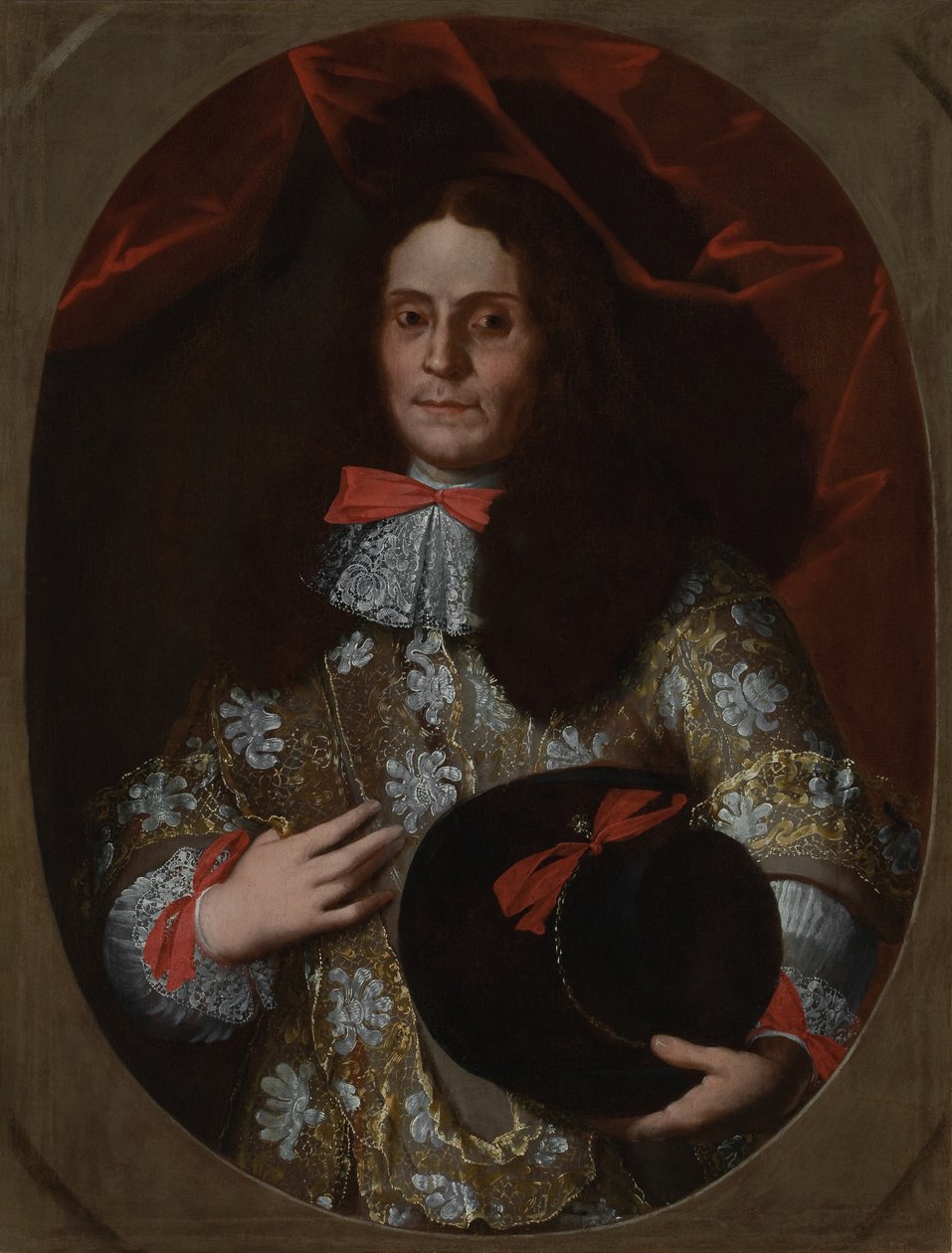 Portret mężczyzny, II połowa XVII wieku. autorstwa Pierfrancesco Cittadini