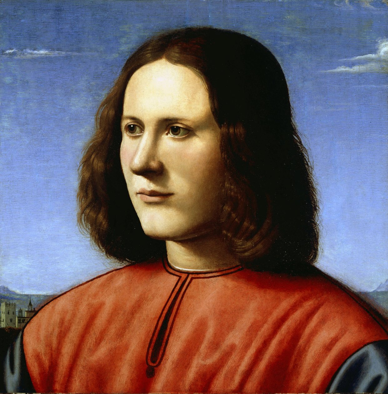 Młody mężczyzna autorstwa Piero di Cosimo