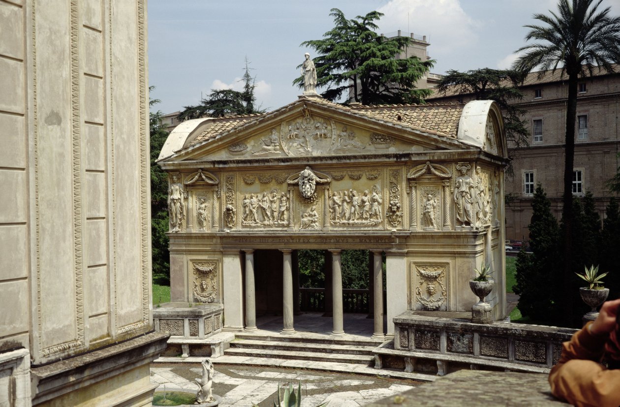 Loggia Kasyna Piusa IV, 1558-62 autorstwa Piero Ligorio