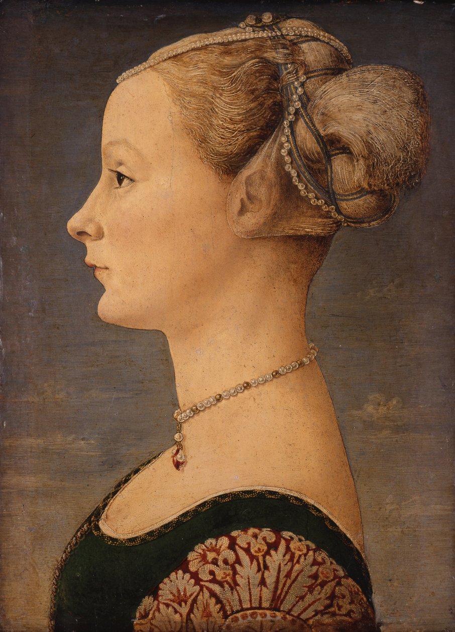 Portret kobiety autorstwa Piero del Pollaiolo