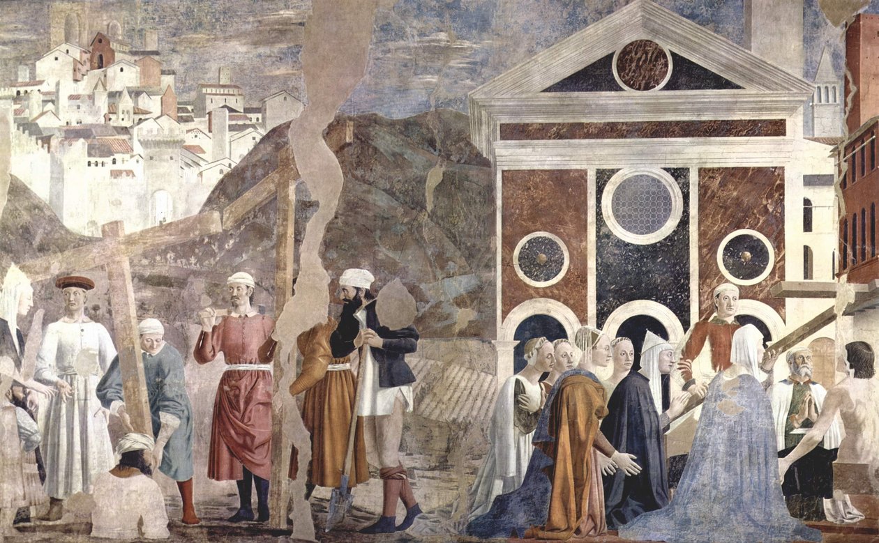 Legenda o Świętym Krzyżu autorstwa Piero della Francesca
