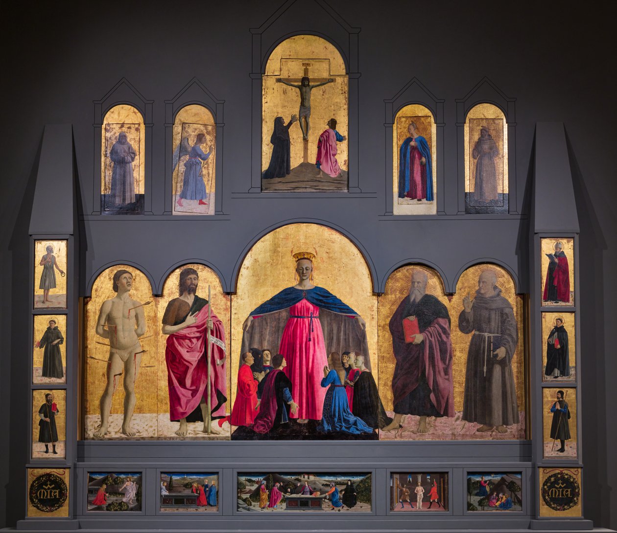 Poliptyk Miłosierdzia to dzieło autorstwa Piero della Francesca