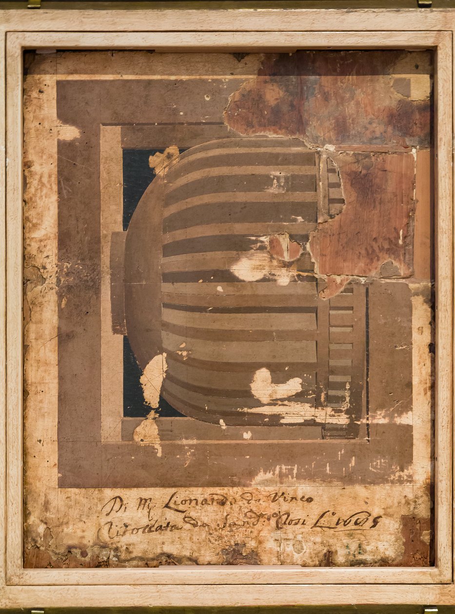 Badanie pojemnika autorstwa Piero della Francesca