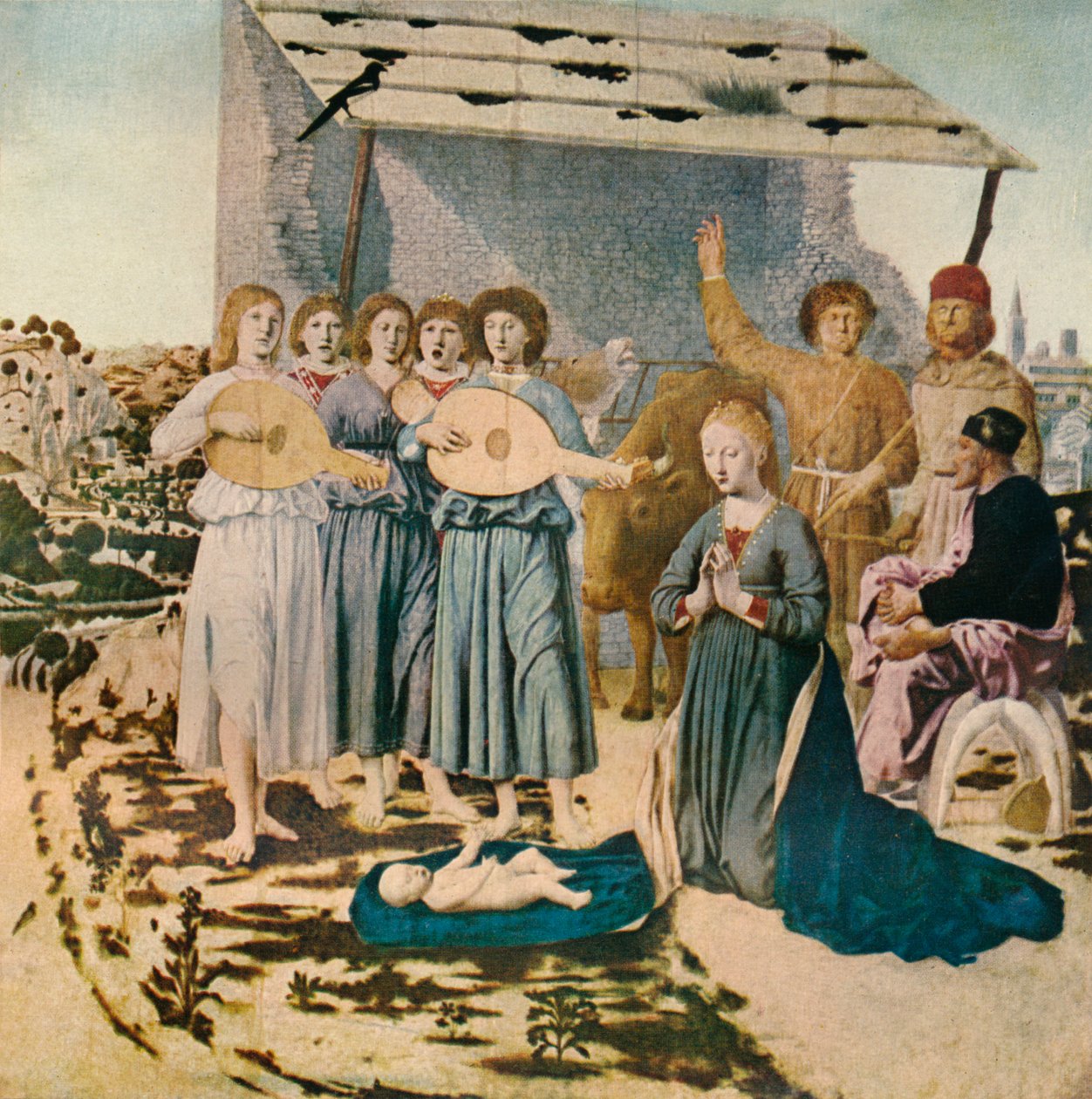 Narodzenia, c1470, 1911 autorstwa Piero della Francesca