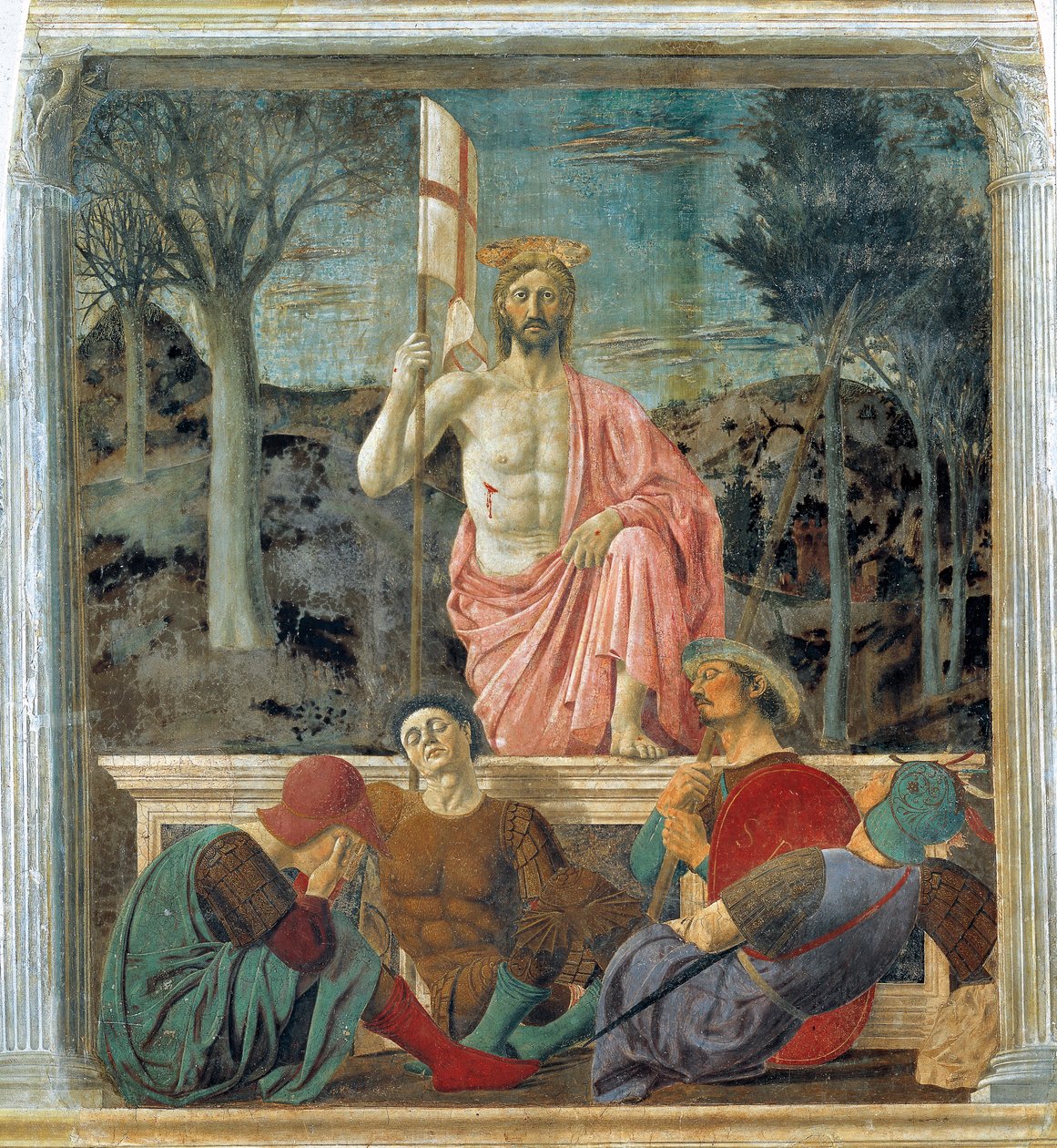 Zmartwychwstanie autorstwa Piero della Francesca