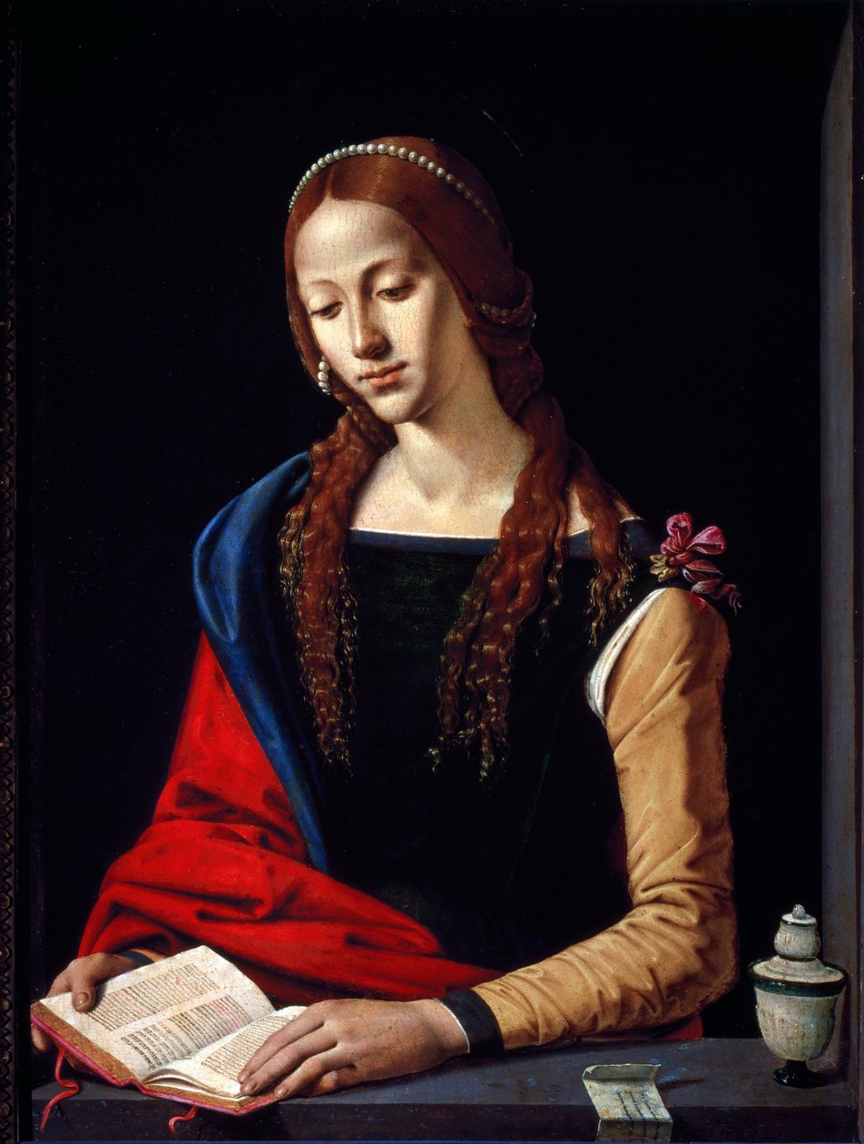 Madeleine Malarstwo autorstwa Piero di Cosimo (1461/2-1521) 1485-1490 Wymiary 72x53 cm Palazzo Barberini, Narodowa Galeria Sztuki Starożytnej, Rzym autorstwa Piero di Cosimo
