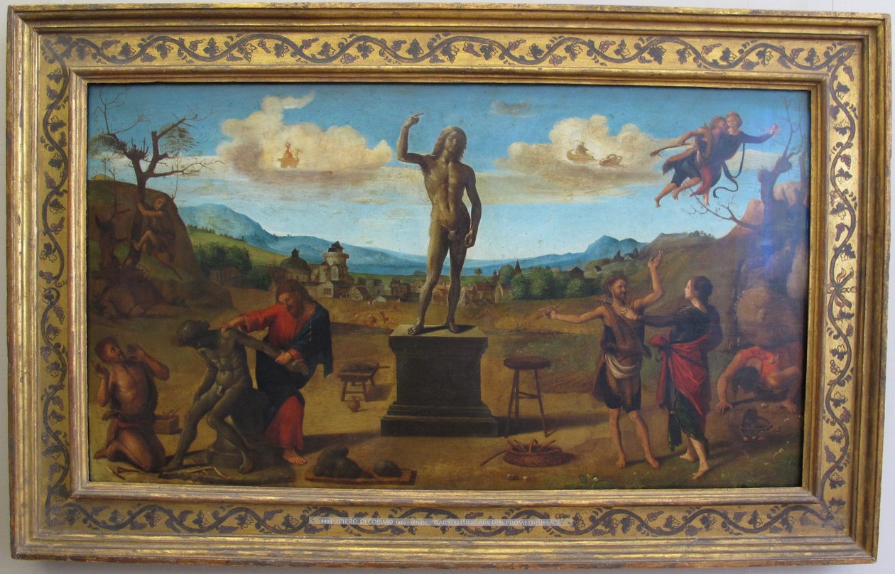 Der Mythos von Prometheus autorstwa Piero di Cosimo