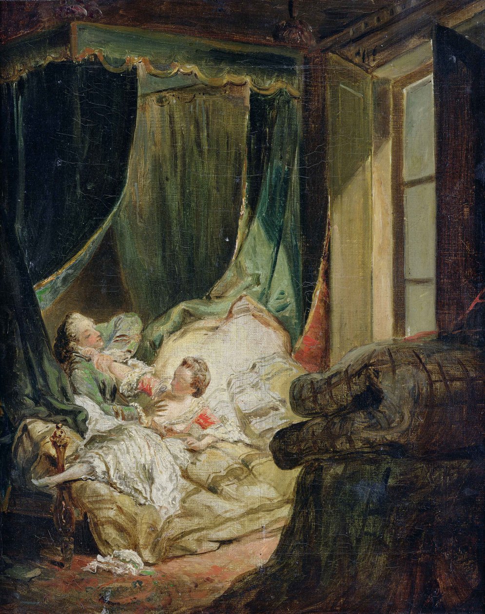 Studiuj dla Niedyskretnej Oblubienicy autorstwa Pierre Antoine Baudouin