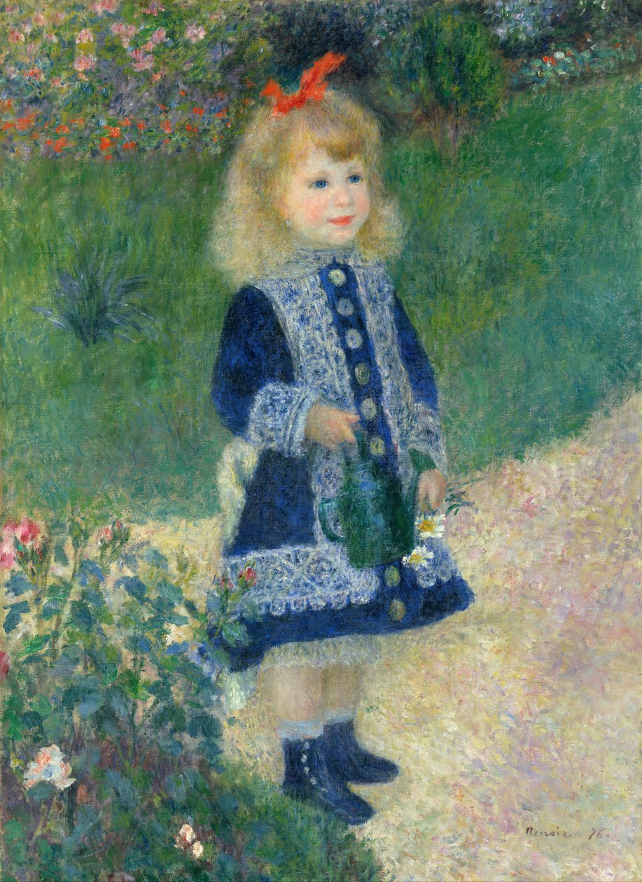 Dziewczyna z konewką autorstwa Pierre Auguste Renoir