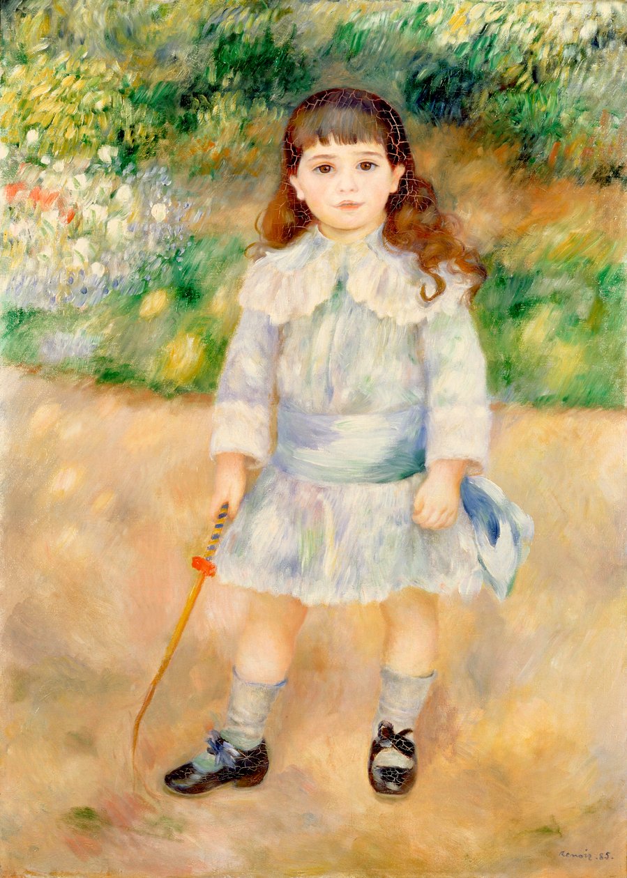 Dziewczyna z batem autorstwa Pierre Auguste Renoir