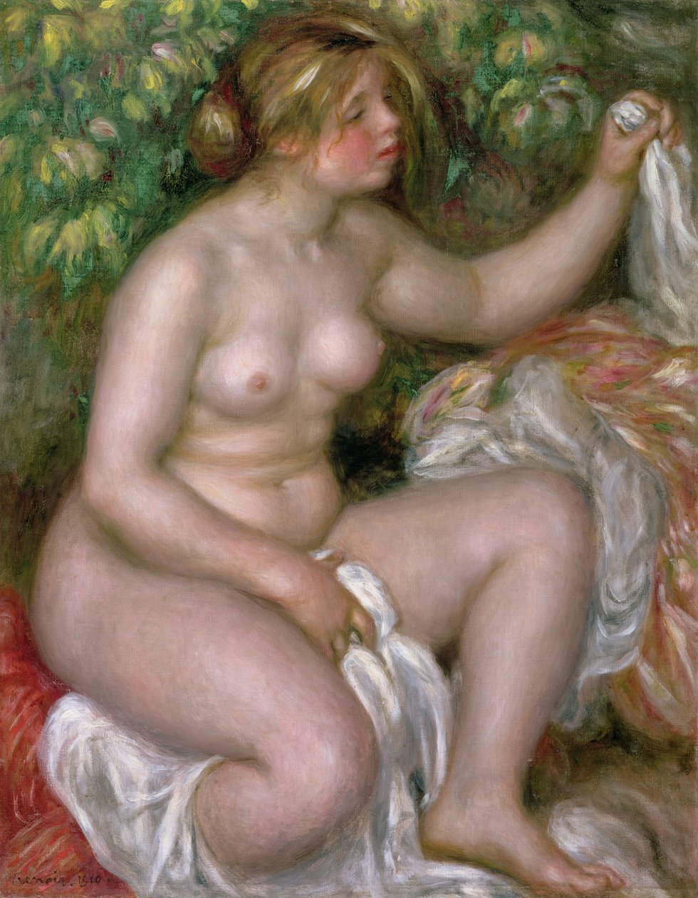 Po kąpieli, 1910 autorstwa Pierre Auguste Renoir