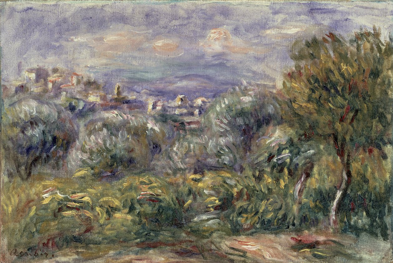 Antybes, 1917 autorstwa Pierre Auguste Renoir