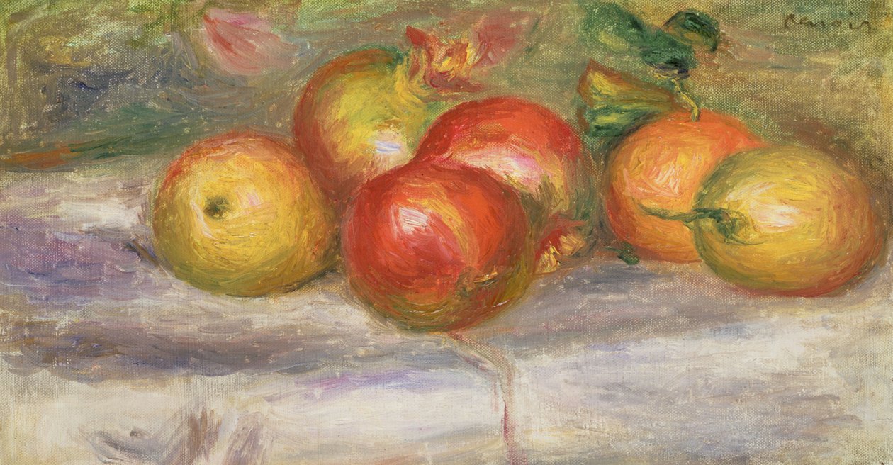 Jabłka, 1911-12 autorstwa Pierre Auguste Renoir