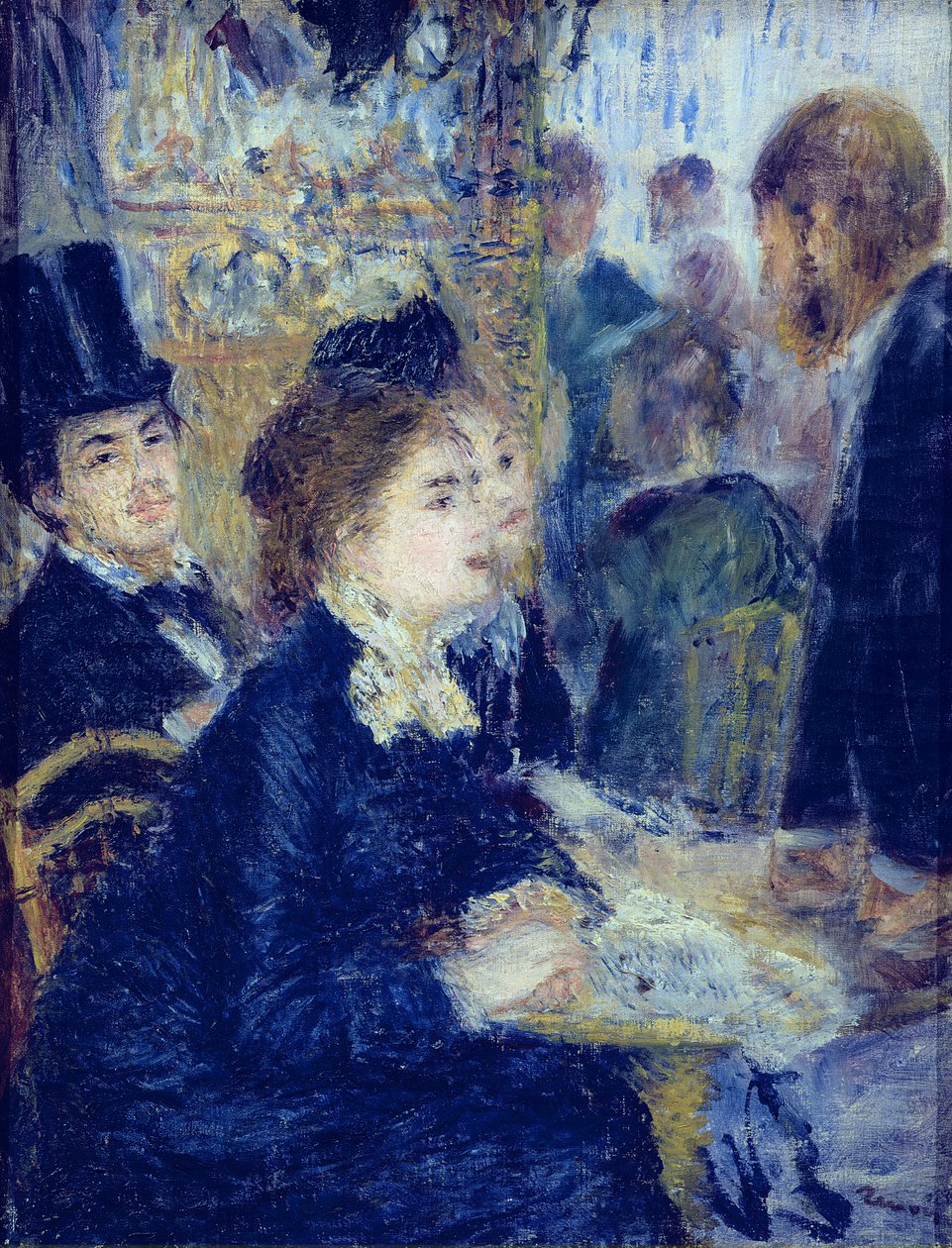 W kawiarni, ok. 1877 r. autorstwa Pierre Auguste Renoir