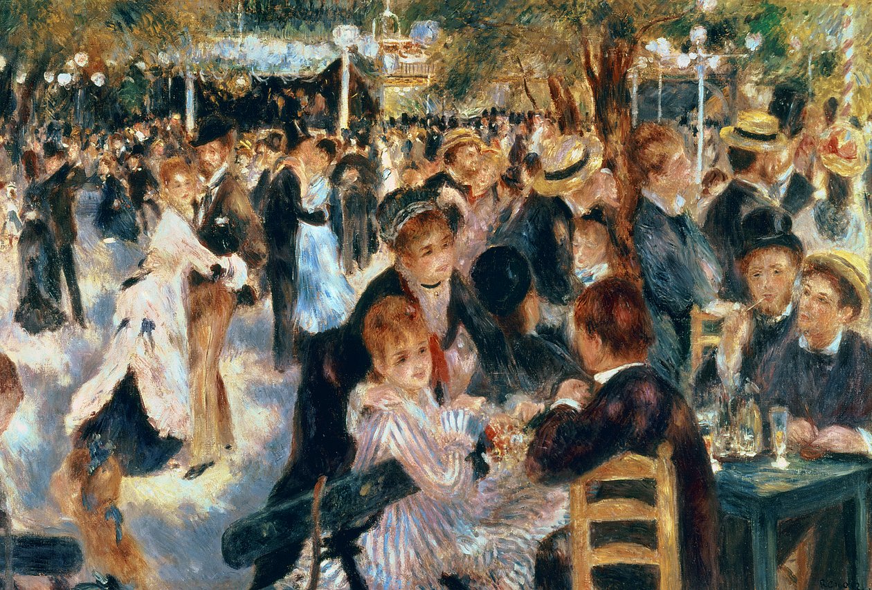Bal w Moulin de la Galette, 1876 r. autorstwa Pierre Auguste Renoir