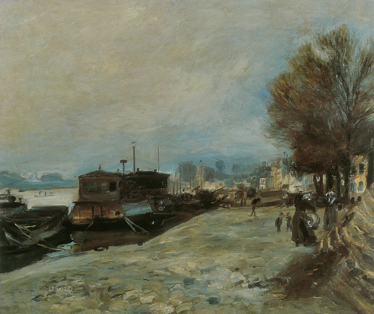 Pralnia na Sekwanie autorstwa Pierre Auguste Renoir