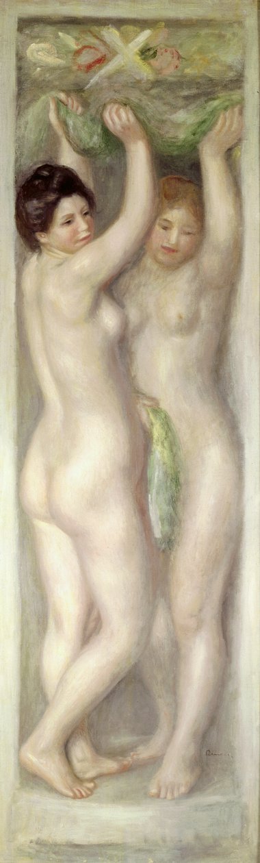 Caryatids poli autorstwa Pierre Auguste Renoir