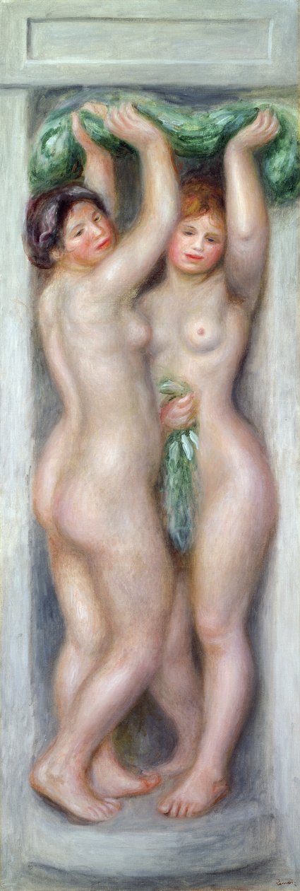 Kariatydy, ok. 1910 autorstwa Pierre Auguste Renoir