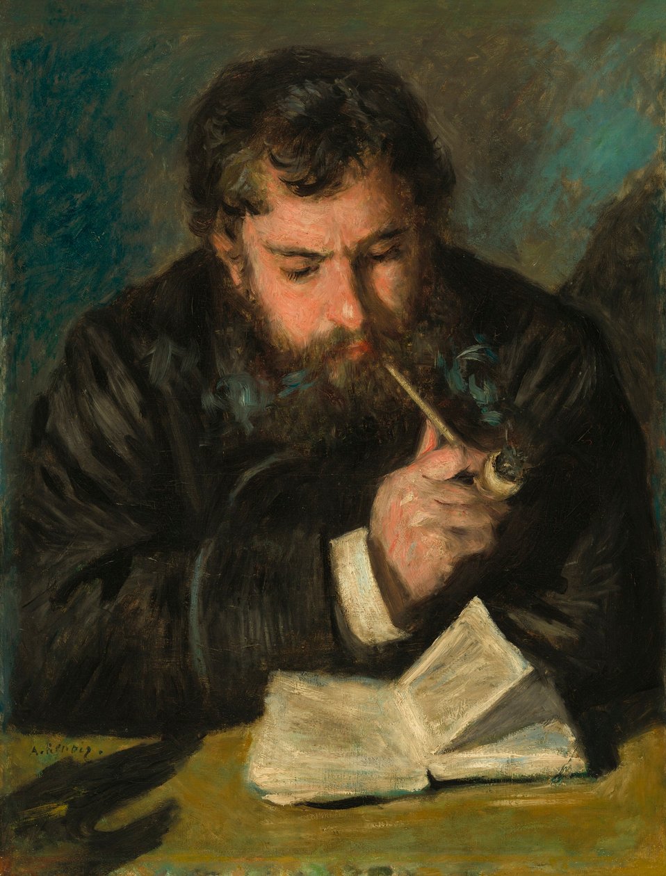 Claude Monet autorstwa Pierre Auguste Renoir