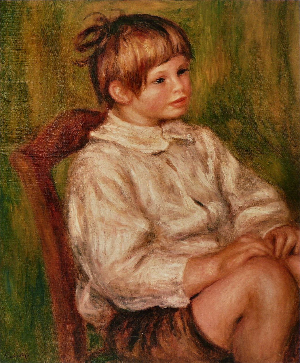 Coco (Claude Renoir) autorstwa Pierre Auguste Renoir