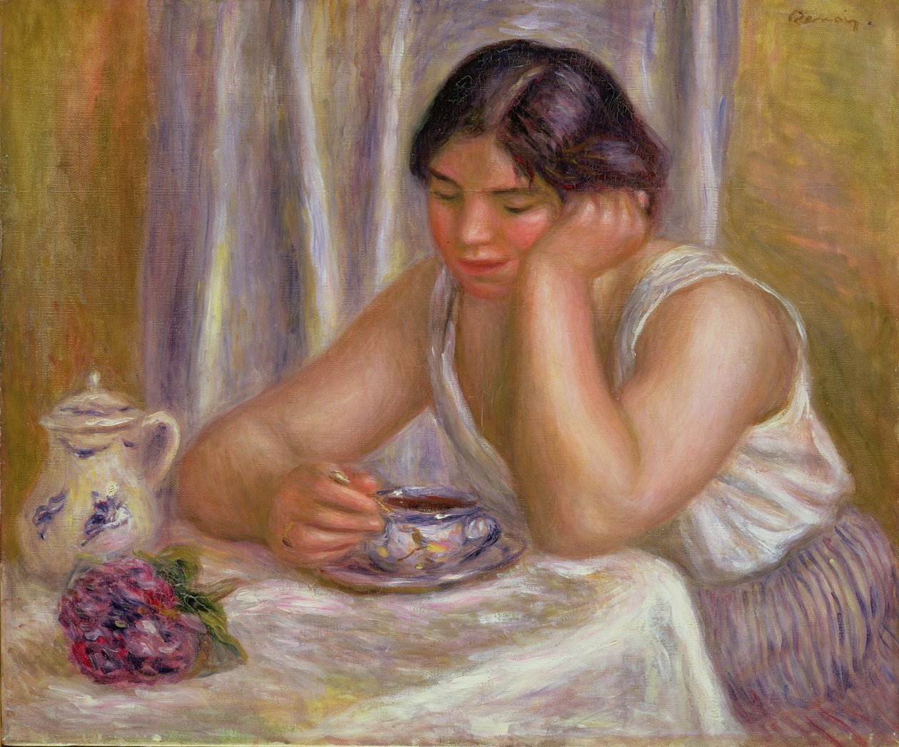 Kubek Czekolady autorstwa Pierre Auguste Renoir