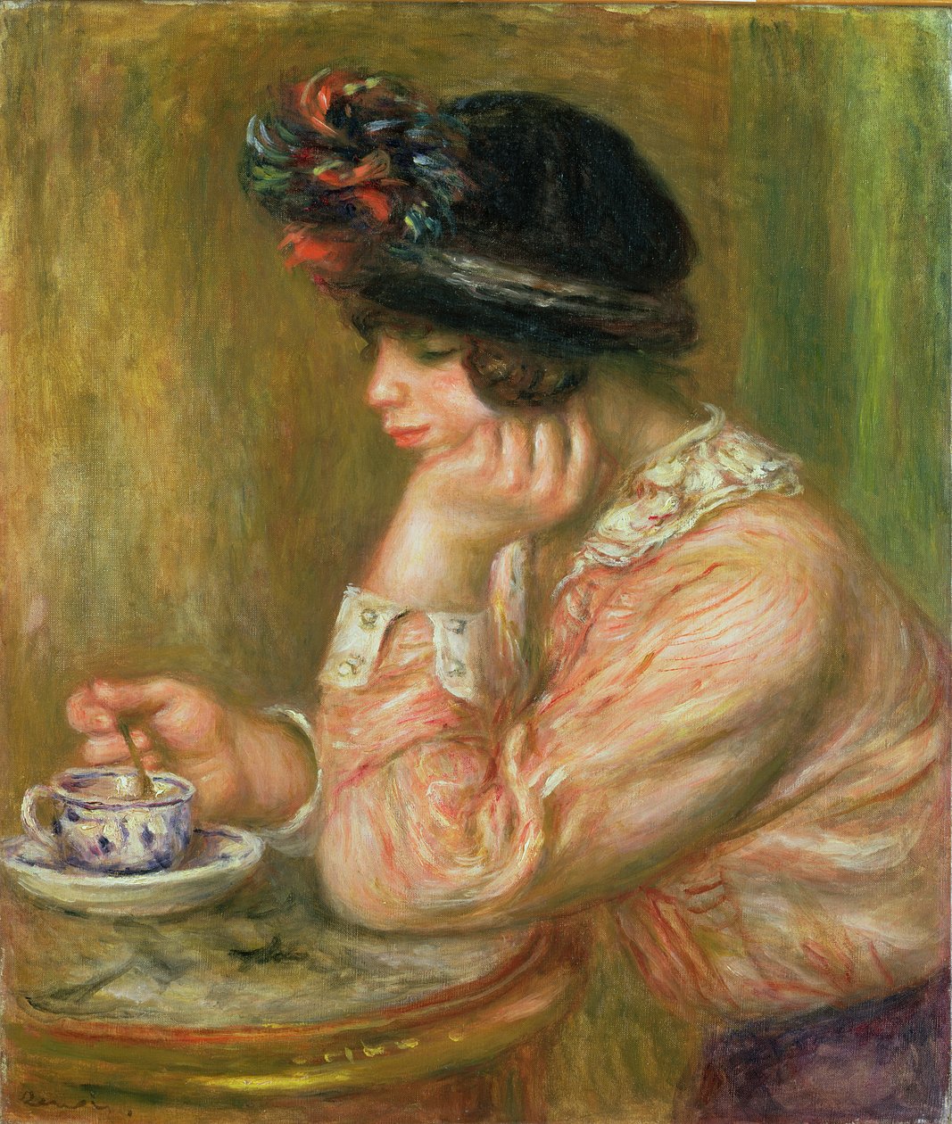 Kubek Czekolady, 1914 autorstwa Pierre Auguste Renoir