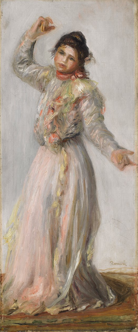 Taniec, 1895 autorstwa Pierre Auguste Renoir
