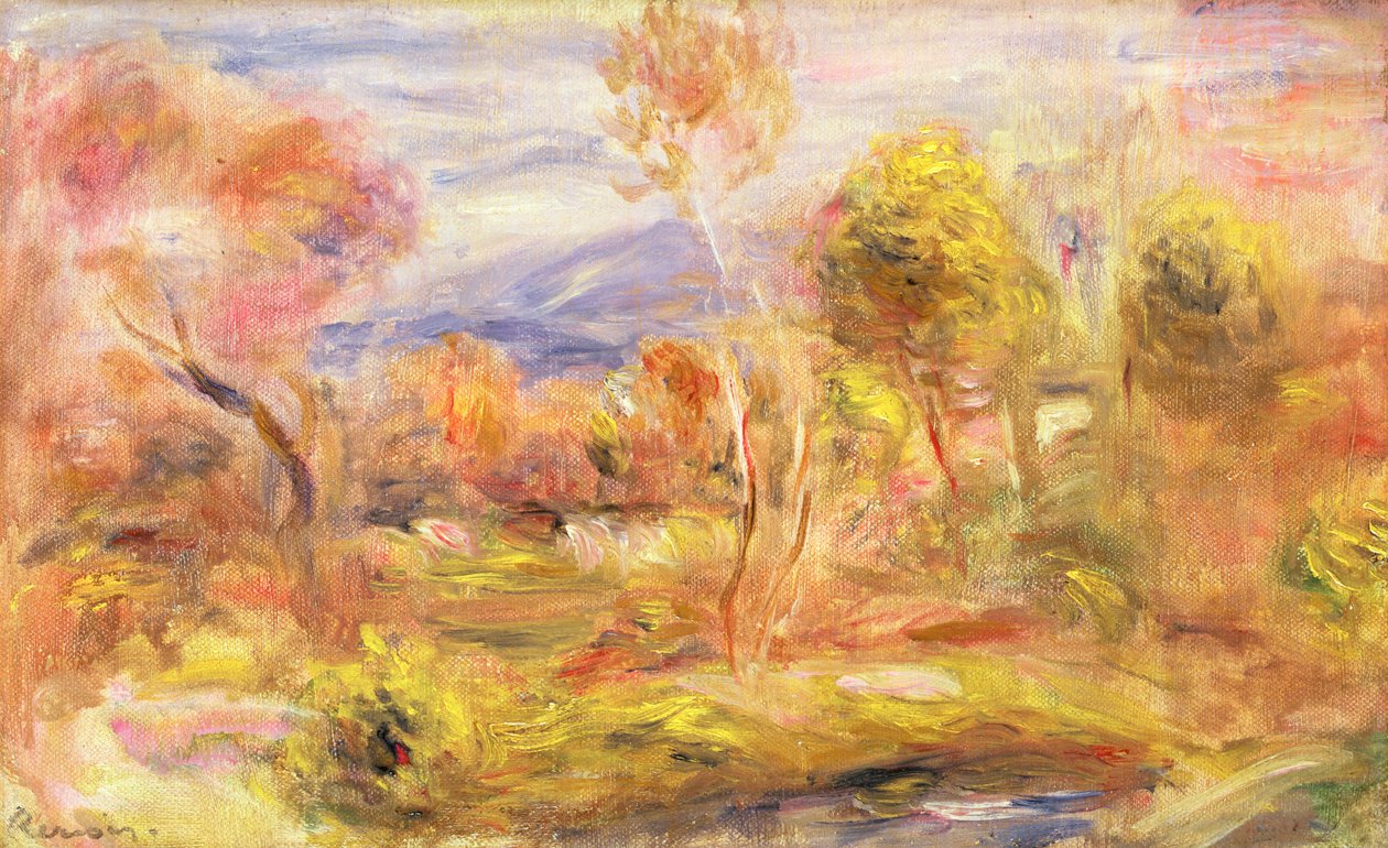 Polana, ok.1909 autorstwa Pierre Auguste Renoir